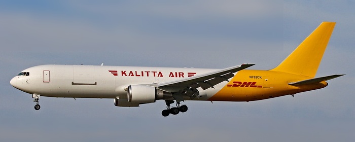 04374 Phoenix Kalitta Air (DHL) / カリッタ航空 B767-300ER N762CK 1:400 完売しました。