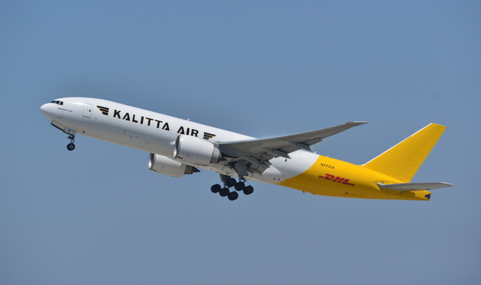 04380 Phoenix Kalitta Air (DHL) / カリッタ航空 B777-200F DHL N772CK 1:400 完売しました。