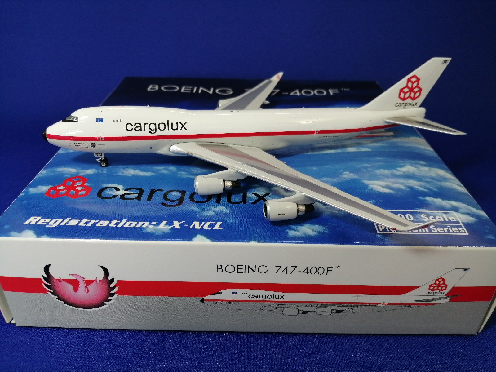 11637 Phoenix Cargolux / カーゴルックス航空 カーゴルクス B747-400F LX-NCL 1:400 完売しました。 Phoenix 1:400 Cargolux / カーゴルックス航空/カーゴルクス 747-400F 亜鉛ダイキャスト製