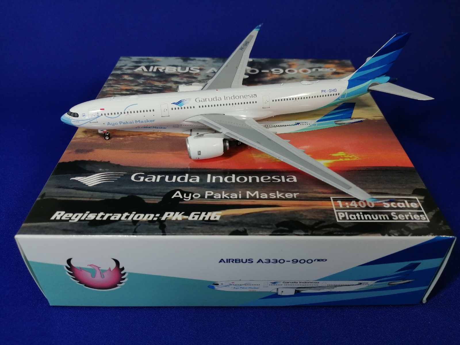 11651 Phoenix Garuda Indonesia / ガルーダインドネシア航空 ガルーダ航空 A330-900neo PK-GHG 1:400 完売しました Phoenix 1:400 Garuda Indonesia / ガルーダインドネシア航空/ガルーダ航空 A330-900neo 亜鉛ダイキャスト製