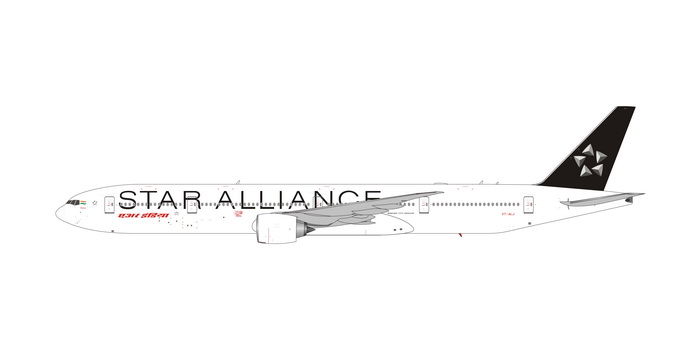 11729 Phoenix Air India  / エア インディア star alliance B777-300ER VT-ALJ 1:400 お取り寄せ Phoenix 1:400 Air India / エア インディア 777-300 亜鉛ダイキャスト製