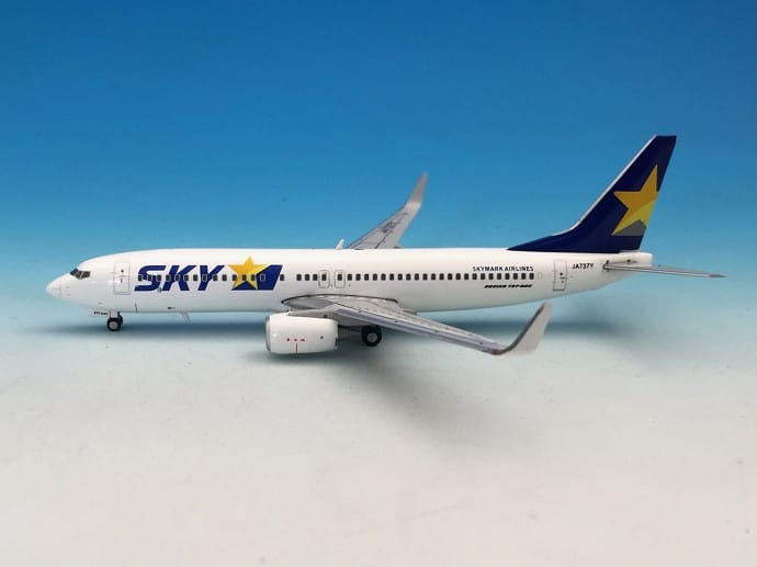 BC4008 GEMINI JETS SKYMARK AIRLINES B737-800W JA737Y マークなし 1:400　完売しました
