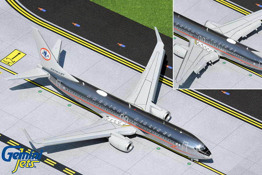 G2AAL990F GEMINI 200 American / アメリカン航空 B737-800 Flaps Down N905NN polished Astrojet 1:200 完売しました。