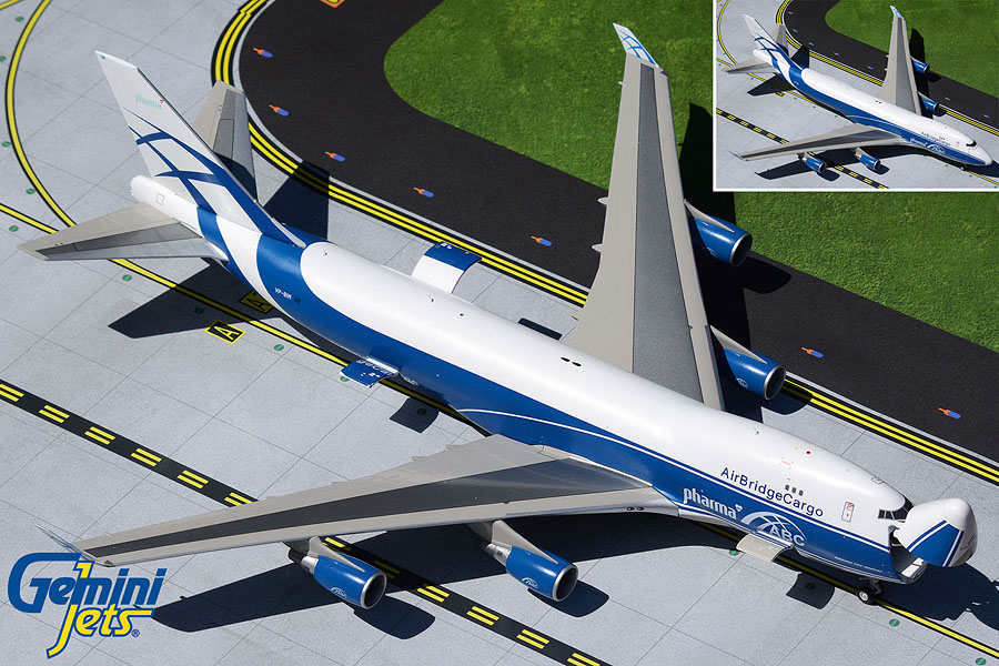 G2ABW934 GEMINI 200 Air Bridge Cargo / エアブリッジカーゴ B747-400ERF VP-BIM 1:200 カーゴドア差替開閉式 完売しました。