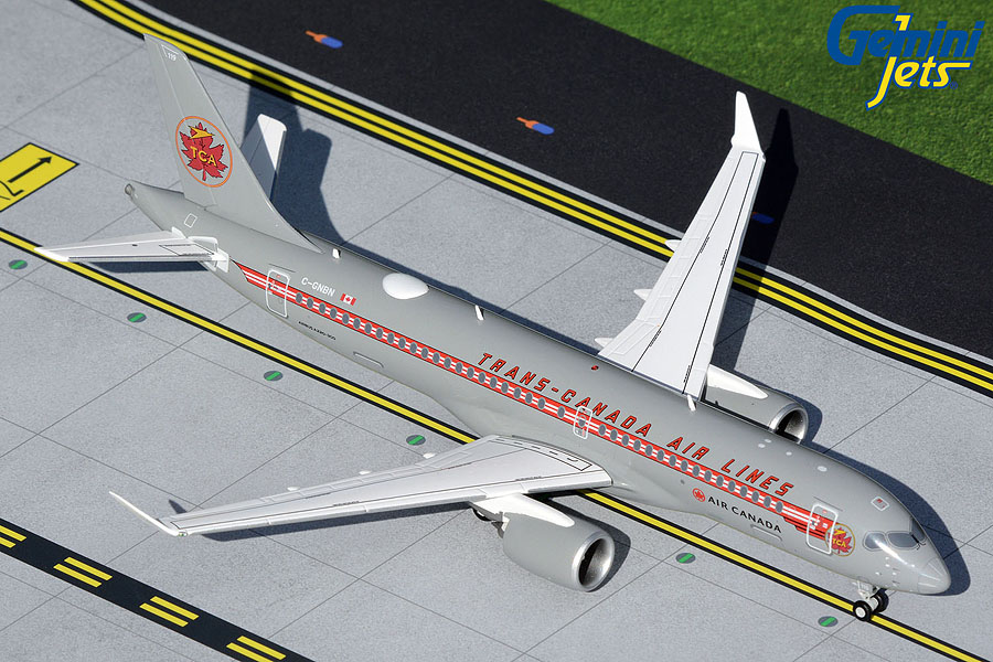G2ACA999 GEMINI 200 Air Canada/ エア カナダ Retro A220-300 C-GNBN 1:200 お取り寄せ