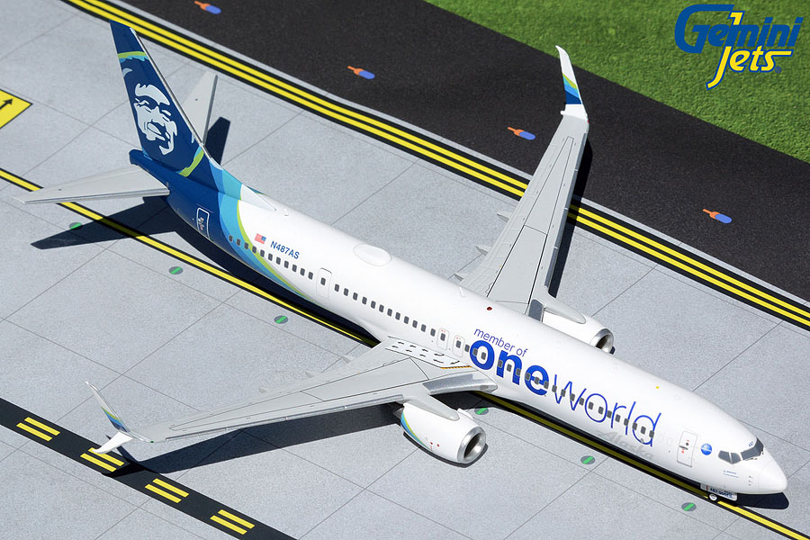 G2ASA1015 GEMINI 200 Alaska / アラスカ航空 B737-900ER N487AS ONE WORLD 1:200 完売しました。