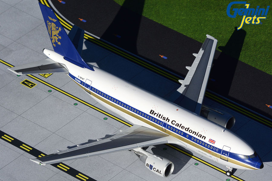 G2BCA912 GEMINI 200 British Caledonian / ブリティッシュ・カレドニアン航空 A310-200 G-BKWT 1:200 お取り寄せ GEMINI JETS 1:200 British Caledonian Airways / ブリティッシュ・カレドニアン航空 A310-200 亜鉛ダイキャスト製