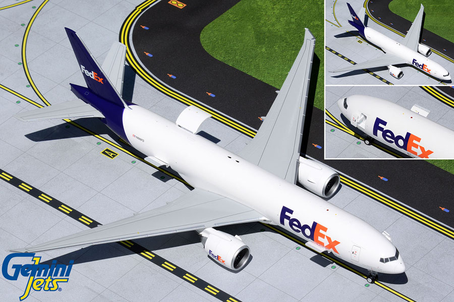 G2FDX951 GEMINI 200 FedEx / フェデックス B777F N888FD 1:200 完売しました。 GEMINI JETS 1:200 FedEx / フェデックス 777-200F 亜鉛ダイキャスト製