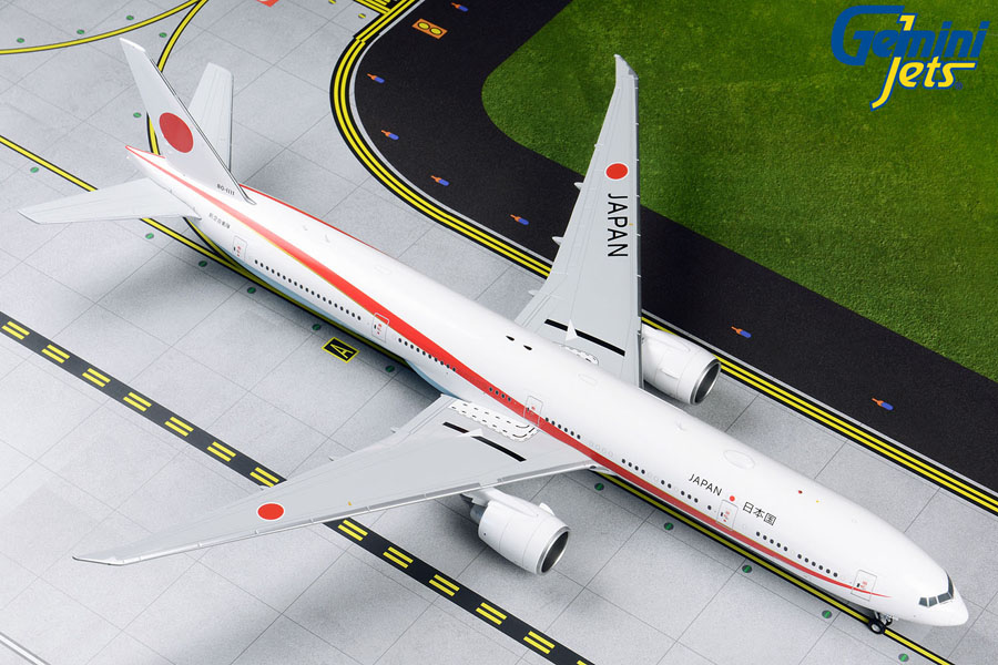 G2JSD812 GEMINI 200 JSDF / 政府専用機 日本国政府専用機 B777-300ER 80-1111 1:200 GEMINI JETS 1:200 JASDF / Japanese Government aircraft / 日本国政府専用機 777-300 亜鉛ダイキャスト製