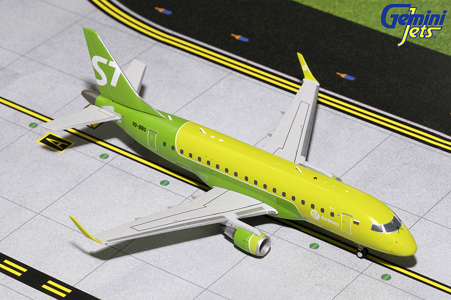 G2SBI702 GEMINI 200 S7 Airlines / Ｓ７航空 Embraer E170 VQ-BBO 1:200 完売しました。 GEMINI JETS 1:200 S7 Airlines / Ｓ７航空 E170 亜鉛ダイキャスト製