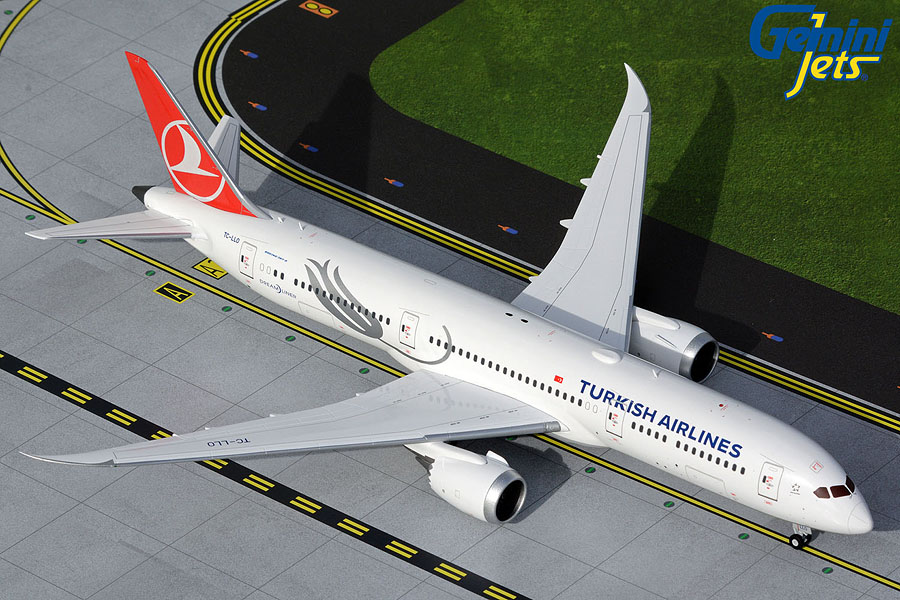 G2THY1000 GEMINI 200 Turkish / トルコ航空 ターキッシュ エアラインズ B787-9 TC-LLO 1:200 完売しました。 GEMINI JETS 1:200 Turkish Airlines / トルコ航空/ターキッシュ エアラインズ 787-9 亜鉛ダイキャスト製