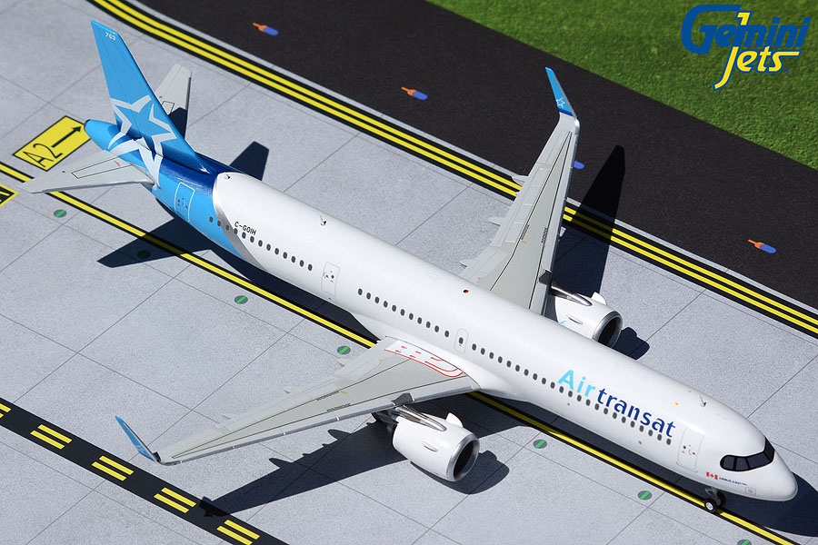 G2TSC936 GEMINI 200 AIR TRANSAT / エア・トランザット A321neo C-GOIH 1:200 完売しました。 GEMINI JETS 1:200 AIR TRANSAT / エア・トランザット A321neo 亜鉛ダイキャスト製
