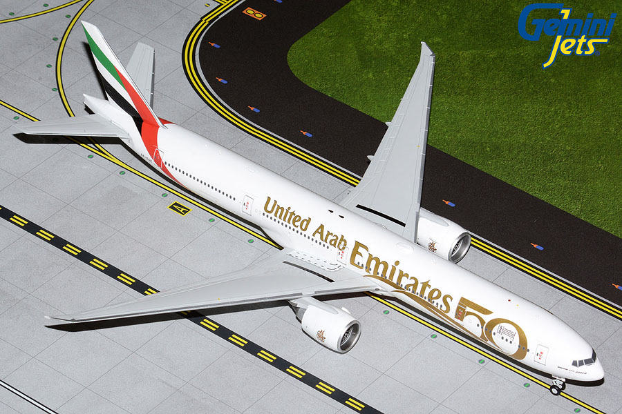G2UAE1055 GEMINI 200 Emirates / エミレーツ航空 B777-300ER UAE 50th Ann A6-EGE 1:200 完売しました。