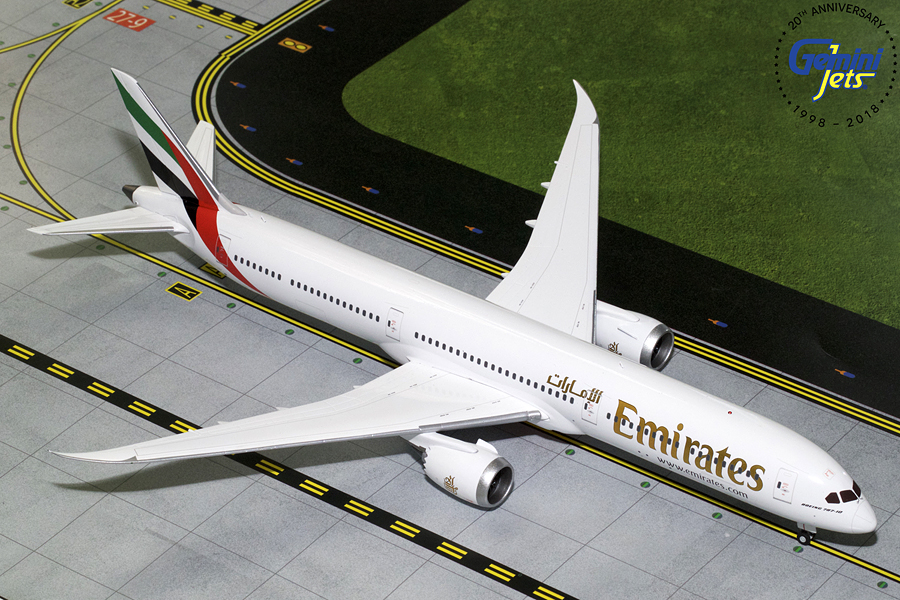 G2UAE740 GEMINI 200 Emirates / エミレーツ航空 Boeing787-10 1:200 完売しました。 GEMINI JETS 1:200 Emirates / エミレーツ航空 787-10 亜鉛ダイキャスト製