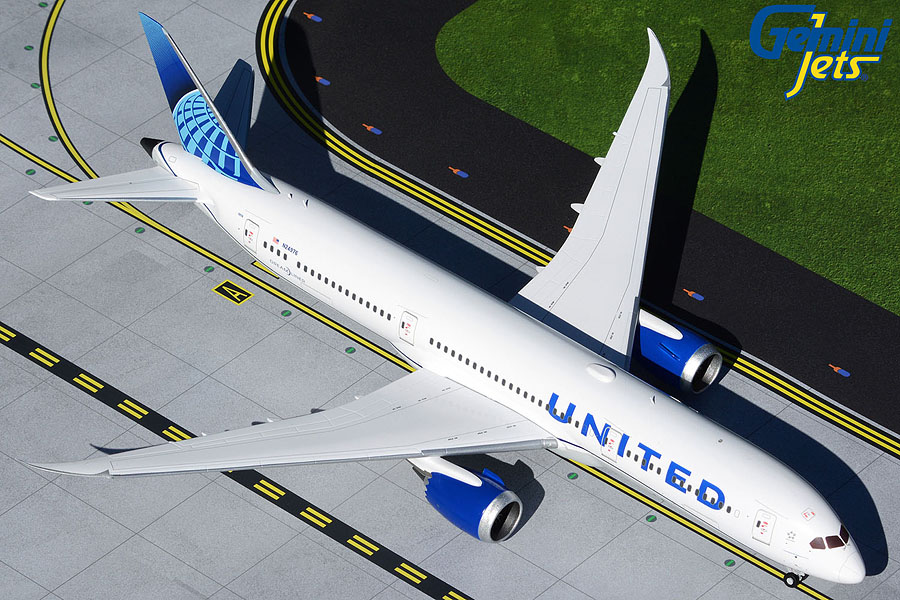 G2UAL881 GEMINI 200 UNITED / ユナイテッド航空 B787-9 N24976 1:200 完売しました。 GEMINI JETS 1:200 United Airlines / ユナイテッド航空 787-9 亜鉛ダイキャスト製