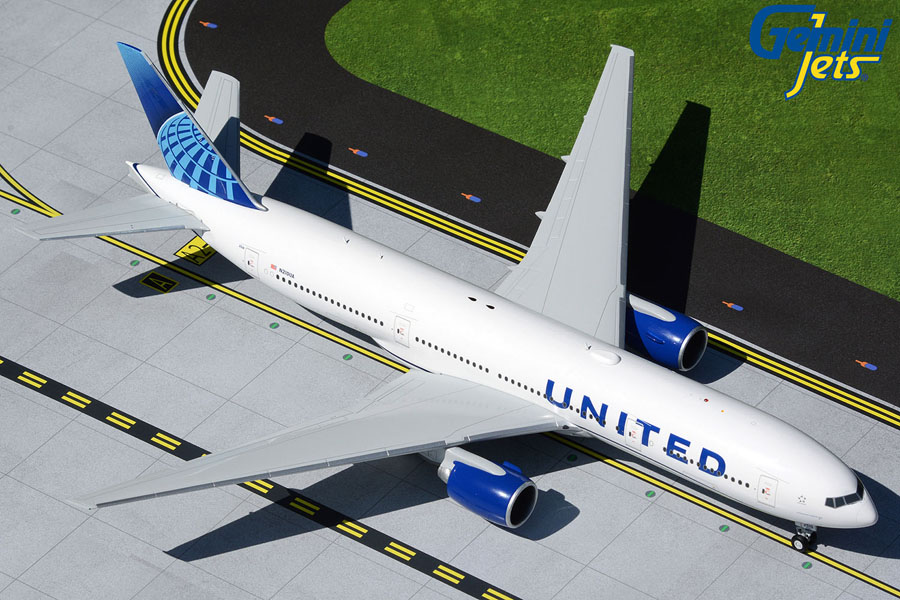 G2UAL910 GEMINI 200 UNITED / ユナイテッド航空 B777-200 N210UA 1:200 完売しました。 GEMINI JETS 1:200 United Airlines / ユナイテッド航空 777-200 亜鉛ダイキャスト製