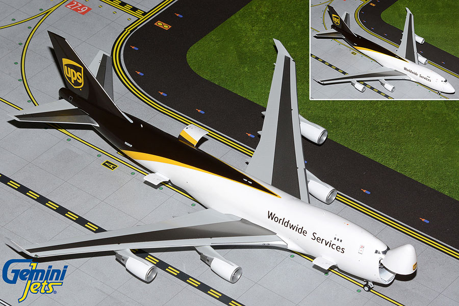 G2UPS932 GEMINI 200 UPS B747-400F N580UP 開閉選択式 1:200 お取り寄せ