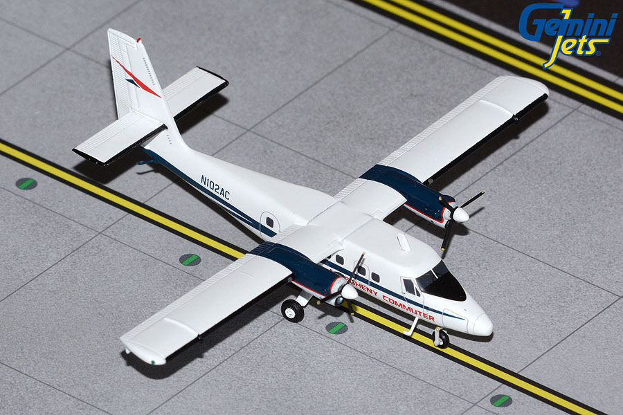 G2USA1033 GEMINI 200 ALLEGHENY DHC-6-300 N102AC 1:200 お取り寄せ GEMINI JETS 1:200 Allegheny Airlines / アレゲニー航空 DHC-6 亜鉛ダイキャスト製