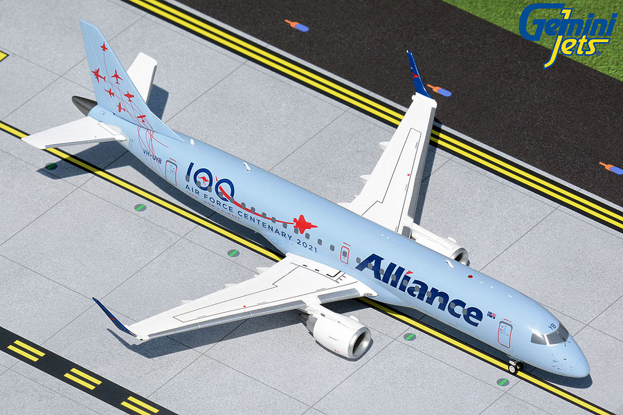 G2UTY995 GEMINI 200 Alliance Airlines / アライアンス・エアラインズ Embraer E190 VH-UYB 1:200 お取り寄せ GEMINI JETS 1:200 Alliance Airlines / アライアンス航空 E190 亜鉛ダイキャスト製
