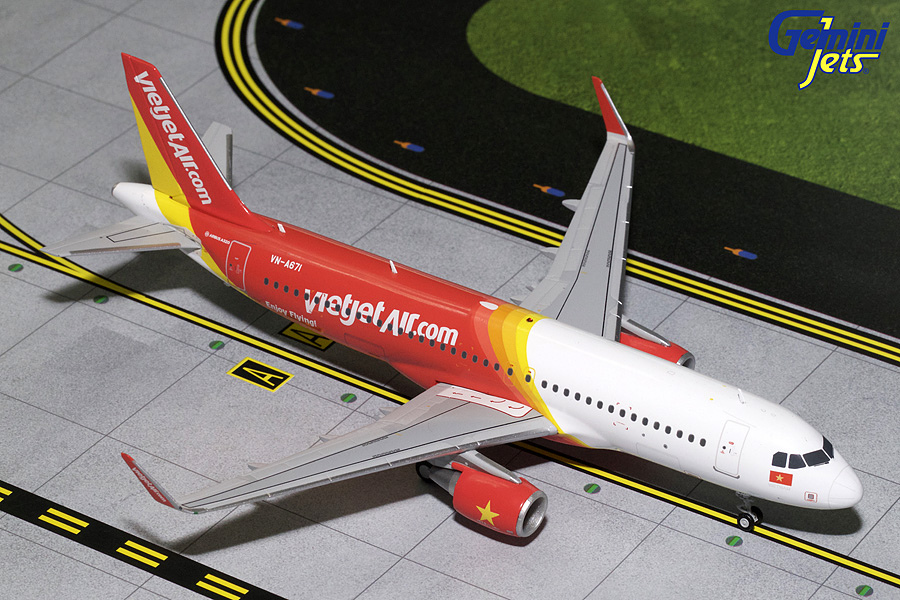 G2VJC711 GEMINI 200 VIETJET / ベトジェットエア A320-200S VN-A671 1:200