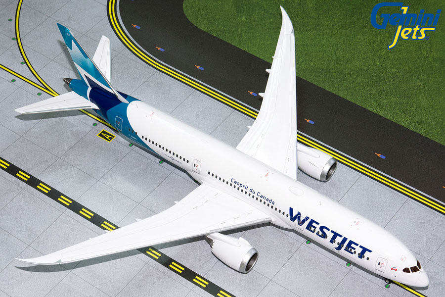 G2WJA826 GEMINI 200 WEST JET / ウエストジェット B787-9 C-GUDH 1:200 完売しました。 GEMINI JETS 1:200 WEST JET / ウエストジェット 787-9 亜鉛ダイキャスト製