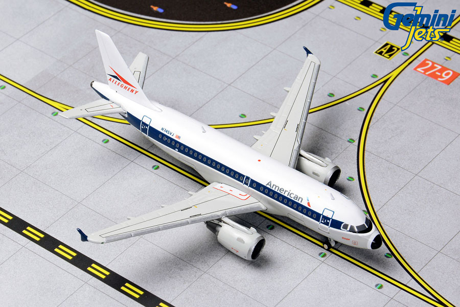 GJAAL1133 GEMINI JETS American Allegheny / アメリカン アレギニー A319 N745VJ 1:400 メーカー完売