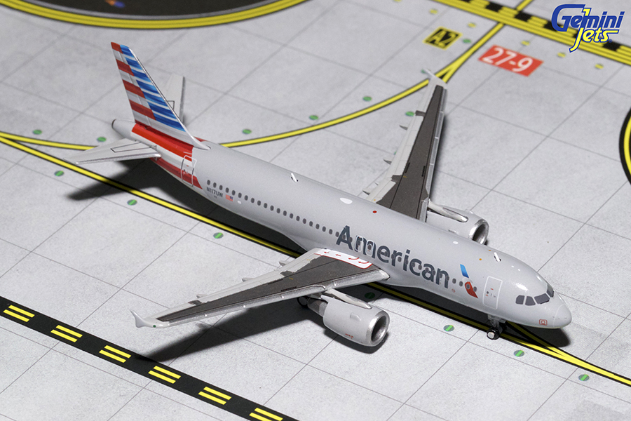 GJ701583 GEMINI JETS American / アメリカン航空 A320-200 N117UW 1:400 メーカー完売