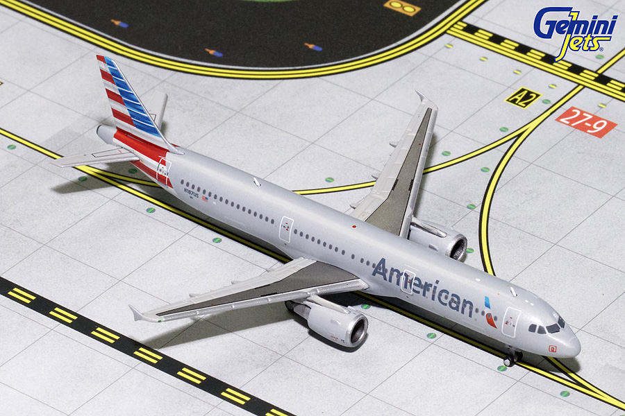 GJAAL1704 GEMINI JETS American / アメリカン航空 A321 N187US 1:400 完売しました。 GEMINI JETS 1:400 American Airlines / アメリカン航空 A321 亜鉛ダイキャスト製