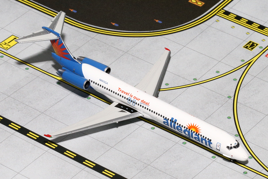 GJ701457 GEMINI JETS ALLEGIANT Air / アレジアント・エア MD-80 N865GA 1:400 完売しました。