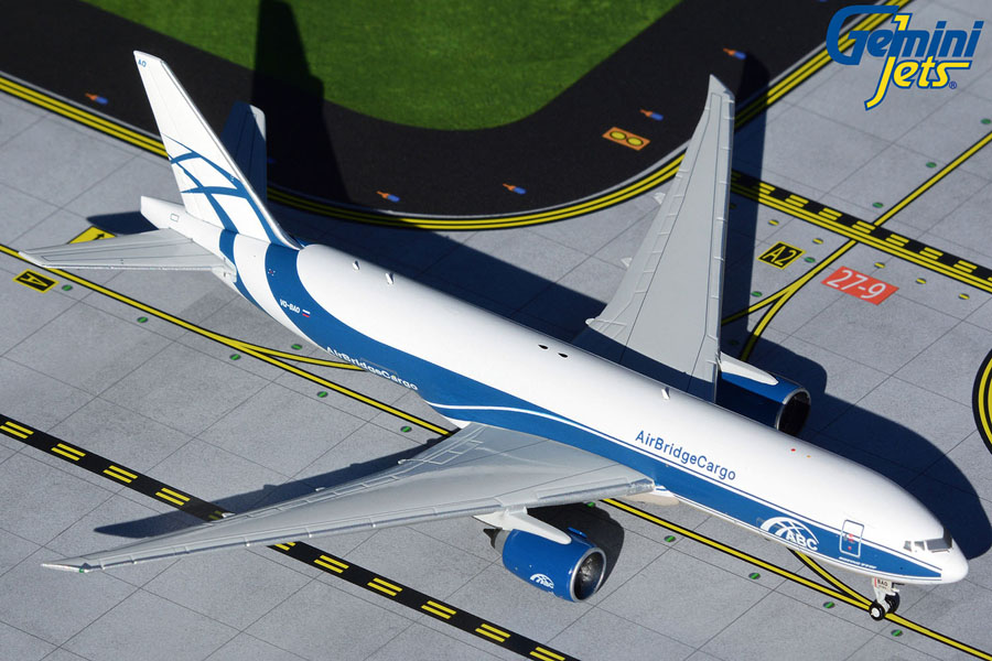 GJABW1949 GEMINI JETS Air Bridge Cargo / エアブリッジ・カーゴ B777-200LRF VQ-BAO 1:400 完売しました。 GEMINI JETS 1:400 Air Bridge Cargo / エアブリッジ・カーゴ 777-200F 亜鉛ダイキャスト製