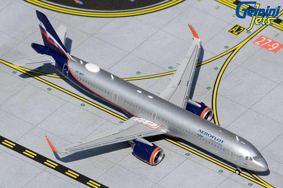GJAFL1987 GEMINI JETS Aeroflot / アエロフロート・ロシア航空 A321neo VP-BPP 1:400 完売しました。 GEMINI JETS 1:400 Aeroflot / アエロフロート A321neo 亜鉛ダイキャスト製