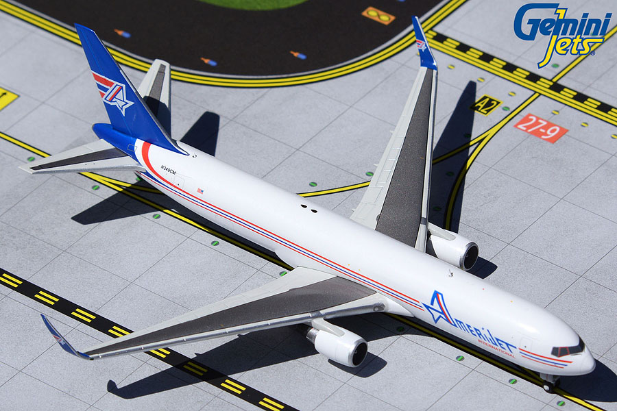 GJAJT1969 GEMINI JETS Amerijet International / アメリジェット・インターナショナル B767-300ERF N349CM 1:400 完売しました GEMINI JETS 1:400 Amerijet International / アメリジェット・インターナショナル 767-300F 亜鉛ダイキャスト製