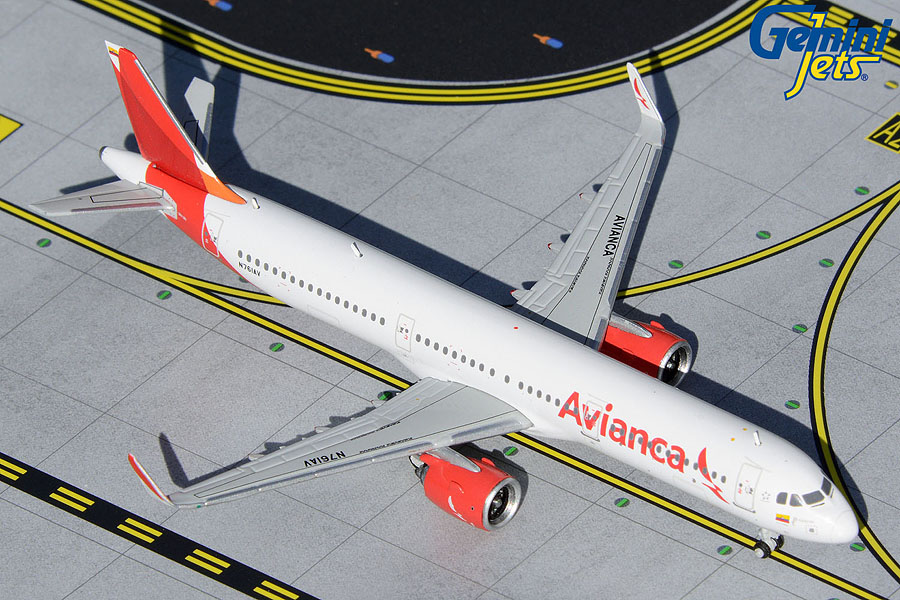 GJAVA2006 GEMINI JETS AVIANCA / アビアンカ航空 A321neo N761AV 1:400 メーカー完売 GEMINI JETS 1:400 AVIANCA / アビアンカ航空 A321neo 亜鉛ダイキャスト製