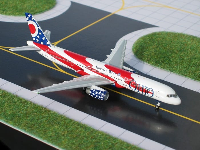 15270 GEMINI JETS America West Ohio B757-200 N905AW 1:400  メーカー完売