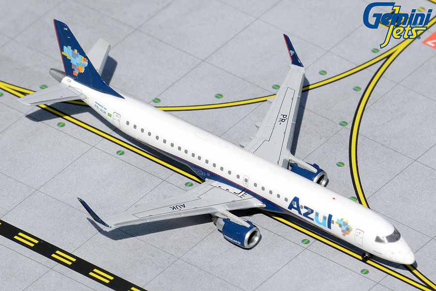 GJAZU1252 GEMINI JETS Azul Brazilian Airlines / アズールブラジル航空 Embraer E195 PR-AUK 1:400 メーカー完売