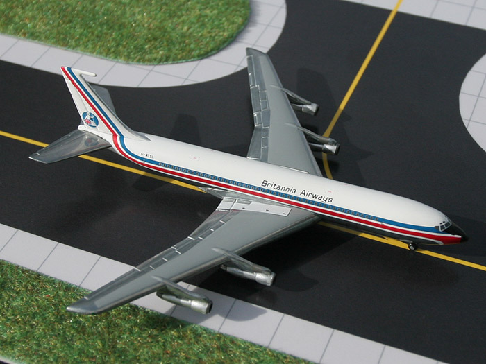 15610 GEMINI JETS BRITANNIA B707-300 & B737-200 2機セット 1:400 完売しました。