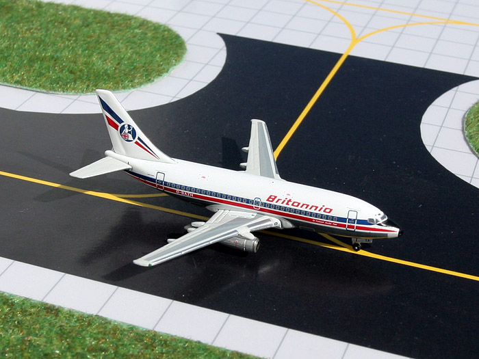 15610 GEMINI JETS BRITANNIA B707-300 & B737-200 2機セット 1:400 完売しました。 GEMINI JETS 1:400 Britannia Airways / ブリタニア航空 707-300 亜鉛ダイキャスト製