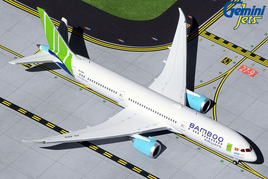 GJBAV1923 GEMINI JETS Bamboo Airways / バンブー・エアウェイズ B787-9 VN-A818 1:400 完売しました GEMINI JETS 1:400 Bamboo Airways / バンブーエアウエイズ 787-9 亜鉛ダイキャスト製