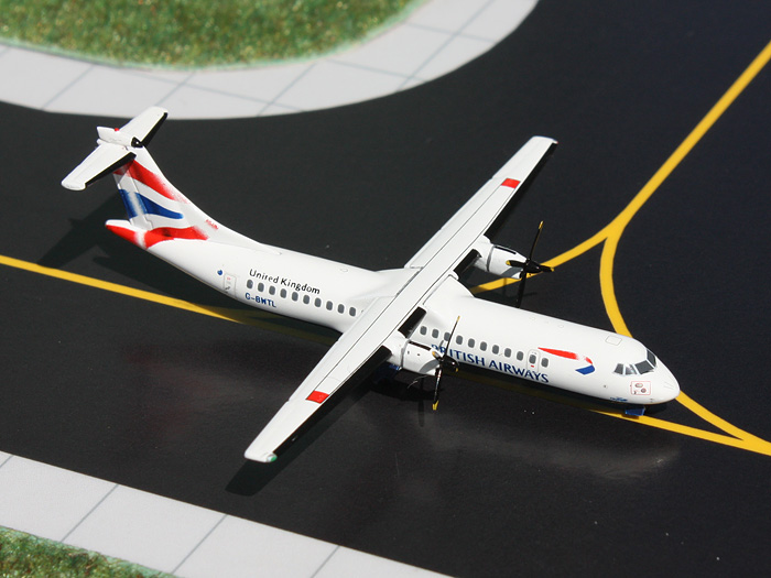 GJ701080 GEMINI JETS British Airways / 英国航空 ATR-72 G-BWTL 1:400 完売しました。 GEMINI JETS 1:400 British Airways / 英国航空 ブリティッシュ・エアウェイズ ATR 72 亜鉛ダイキャスト製
