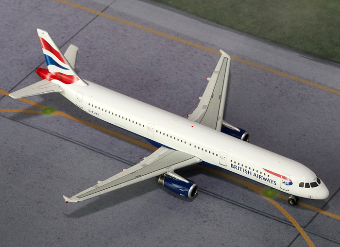 GJ701390 GEMINI JETS British Airways / 英国航空 A321 G-EUXE 1:400 完売しました。 GEMINI JETS 1:400 British Airways / 英国航空 ブリティッシュ・エアウェイズ A321 亜鉛ダイキャスト製