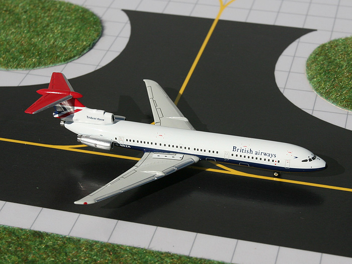 15710 GEMINI JETS BRITISH AIRWAYS TRIDENT3 G-AWZA 1:400 完売しました。 GEMINI JETS 1:400 British Airways / 英国航空 ブリティッシュ・エアウェイズ HS121 Trident 亜鉛ダイキャスト製