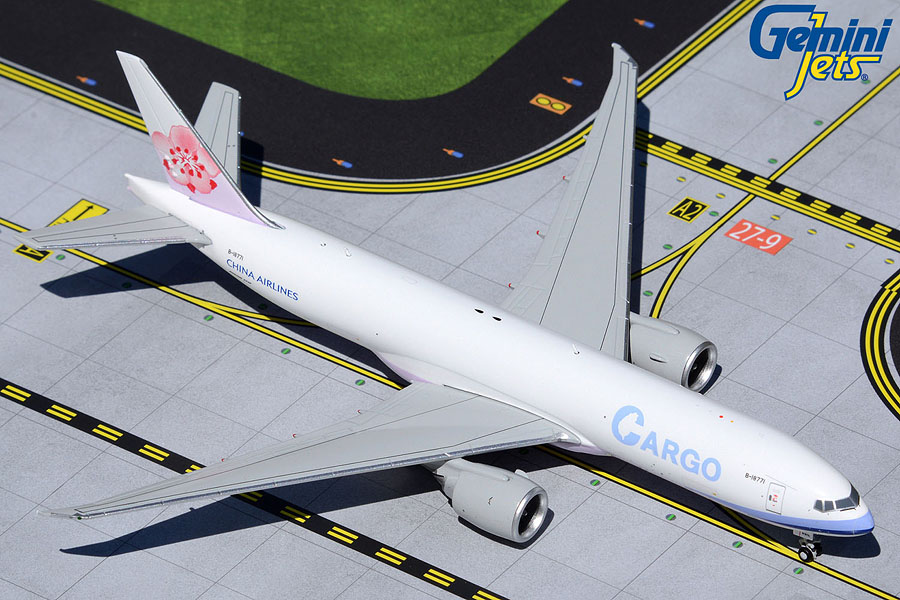 GJCAL1984 GEMINI JETS China Airlines / 中華航空 B777F B-18771 1:400 完売しました。 GEMINI JETS 1:400 China Airlines / 中華航空/チャイナエアライン 777-200F 亜鉛ダイキャスト製