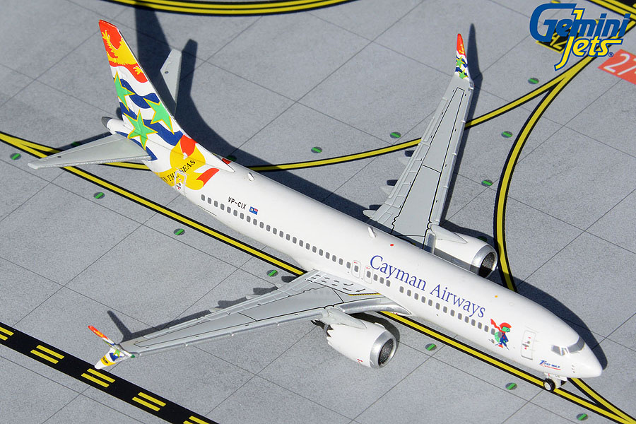 GJCAY1878 GEMINI JETS Cayman / ケイマン航空 B737 MAX8 VP-CIX 1:400 メーカー完売 GEMINI JETS 1:400 Cayman / ケイマン航空 737 MAX8 亜鉛ダイキャスト製