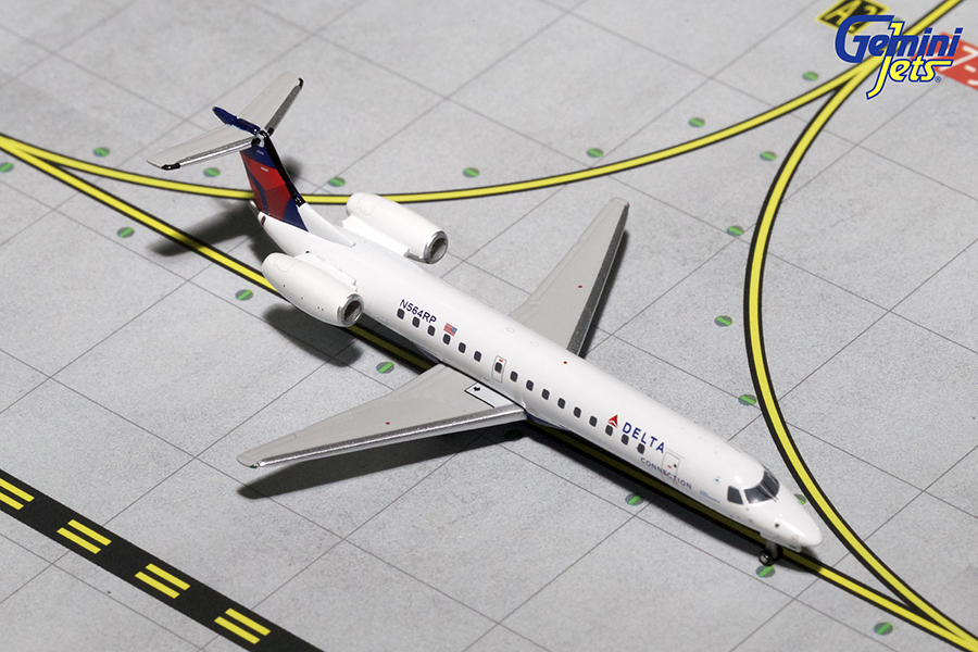 GJ701524 GEMINI JETS Delta Connection / デルタ・コネクション ERJ-145 N564RP 1:400 完売しました。 GEMINI JETS 1:400 Delta Connection / デルタ・コネクション ERJ 145 亜鉛ダイキャスト製
