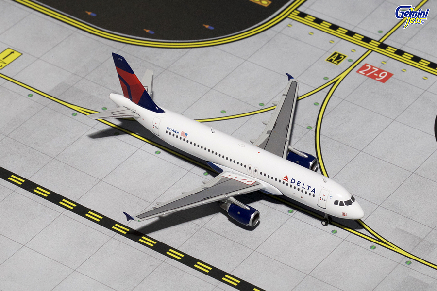 GJ701540 GEMINI JETS Delta / デルタ航空 A320 N374NW 1:400 完売しました。 GEMINI JETS 1:400 Delta Air Lines / デルタ航空 A320 亜鉛ダイキャスト製