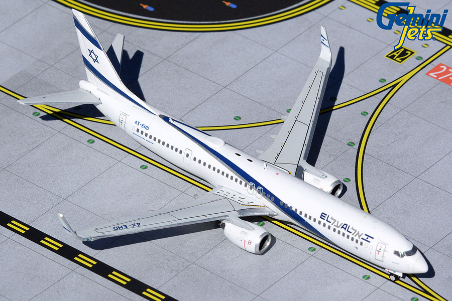 GJELY1956 GEMINI JETS ELAL / エル・アル航空 イスラエル B737-900ER 4X-EHD Peace 1:400 メーカー完売 GEMINI JETS 1:400 El Al Israel Airlines / エル・アル航空/イスラエル 737-900 亜鉛ダイキャスト製