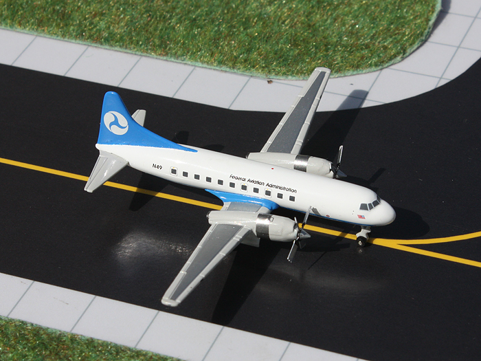 GJ701173 GEMINI JETS FAA / アメリカ連邦航空局 CV-580 N49 1:400 完売しました。