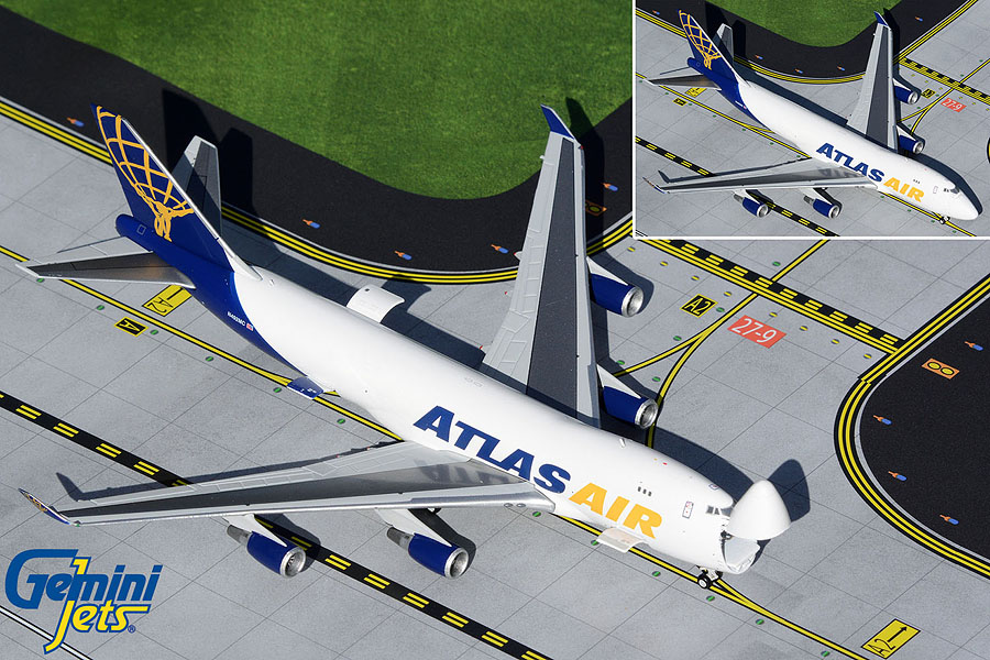 GJGTI2012 GEMINI JETS ATLAS / アトラス航空 B747-400F N492MC 1:400 完売しました。 GEMINI JETS 1:400 ATLAS Air / アトラス航空 747-400F 亜鉛ダイキャスト製