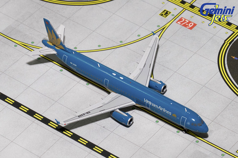 GJ701596 GEMINI JETS Vietnam / ベトナム航空 A321-200  VN-A398 1:400 完売しました GEMINI JETS 1:400 Vietnam Airlines / ベトナム航空 A321 亜鉛ダイキャスト製