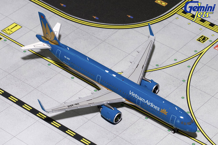 GJHVN1835 GEMINI JETS Vietnam / ベトナム航空 A321neo VN-A616 1:400 完売しました。 GEMINI JETS 1:400 Vietnam Airlines / ベトナム航空 A321neo 亜鉛ダイキャスト製